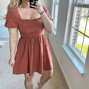 Short Sleeve Floral Dress nwt